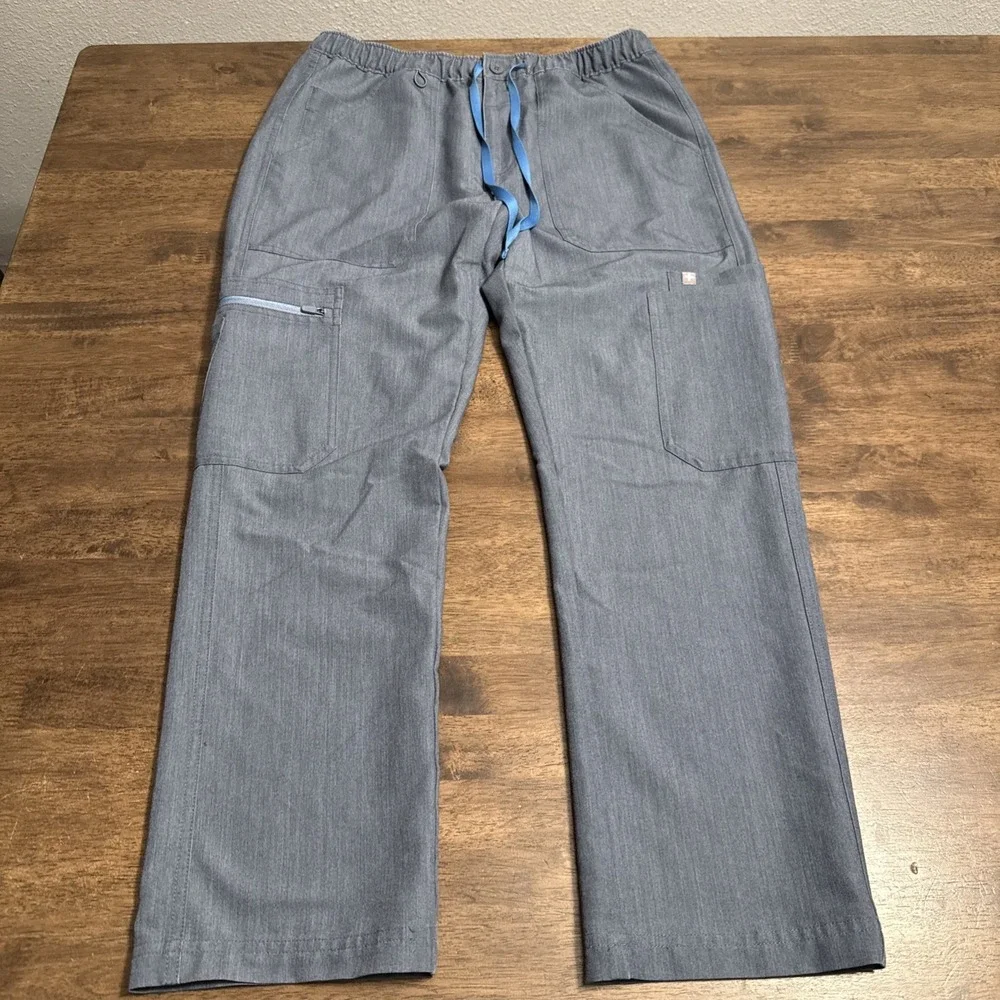 FIGS Pants Technical Collection Cairo TM3001S Scrubs Size Small Blue Pants